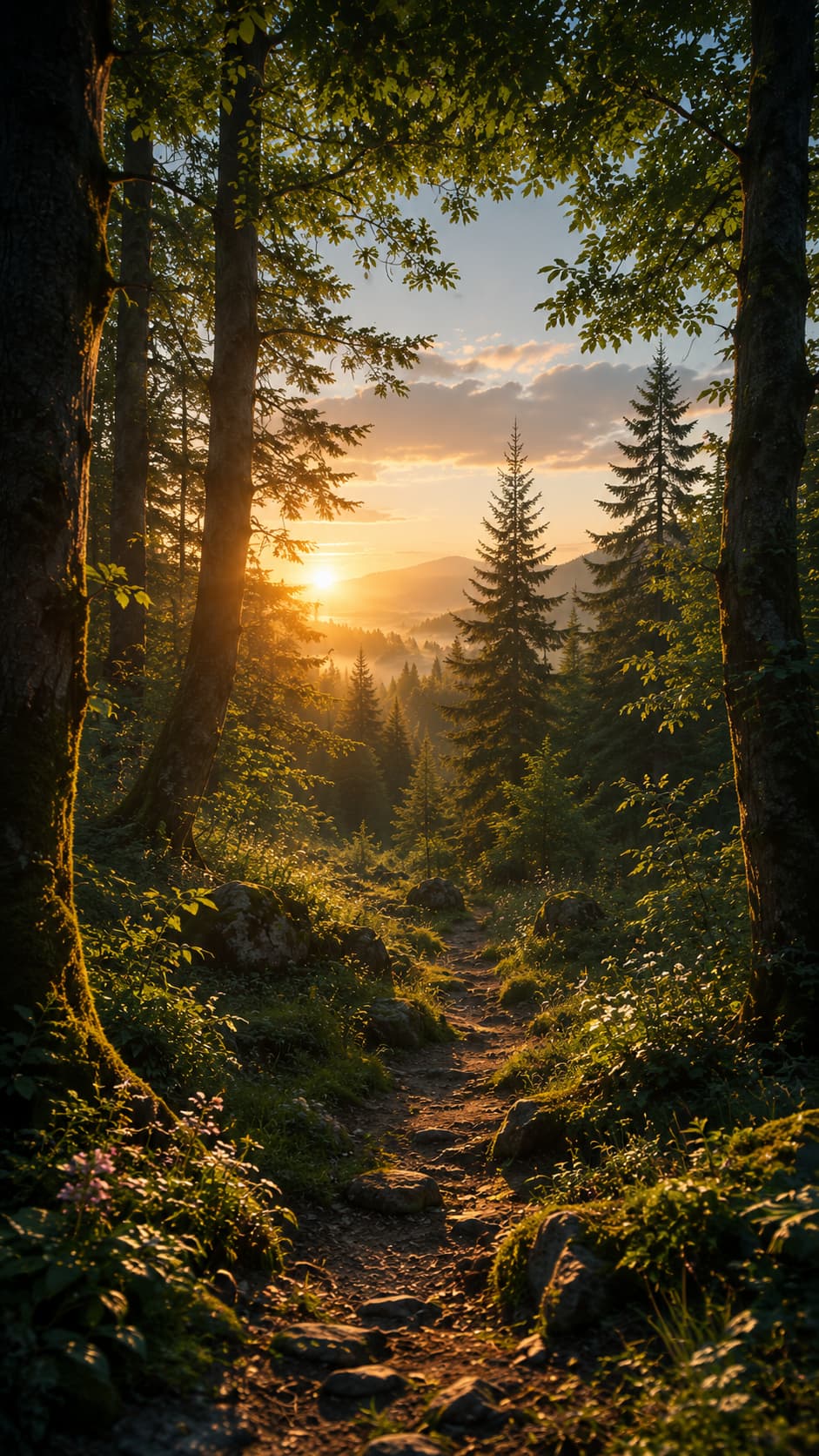 Misty forest breathing place preview